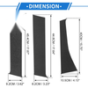 Mitsubishi Outlander 6Pcs Door Pillar Window Trim (2016-2023)