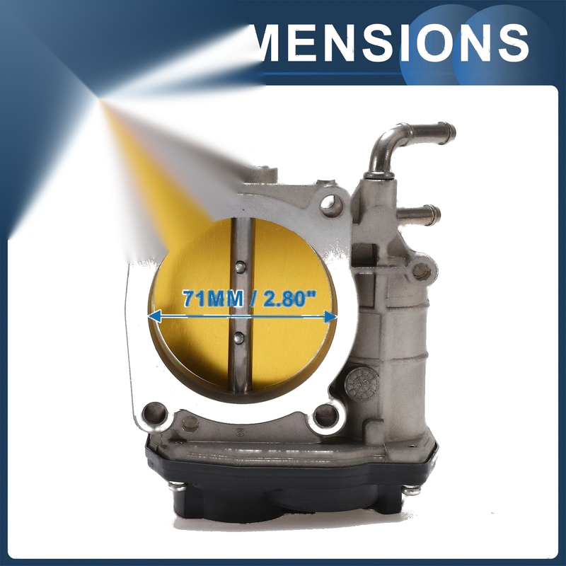Nissan Altima, Pathfinder, Murano, Quest Throttle Body (2002-2012)