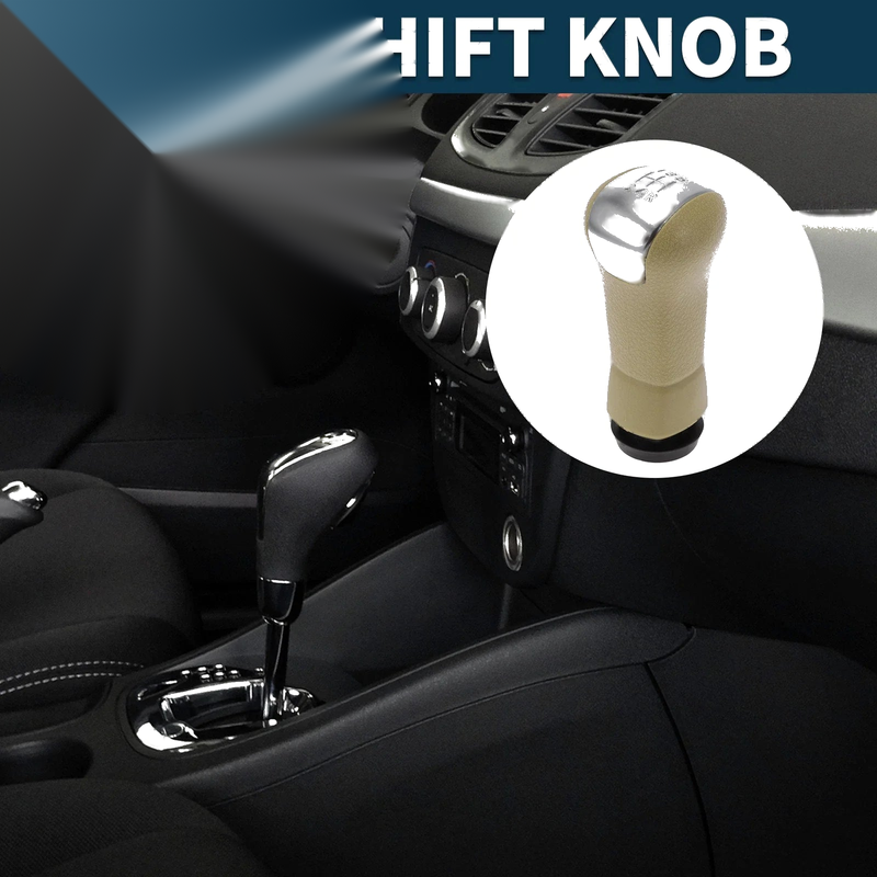 Nissan Qashqai (2006-2013) Beige 5 Speed Manual Gear Shifter Knob