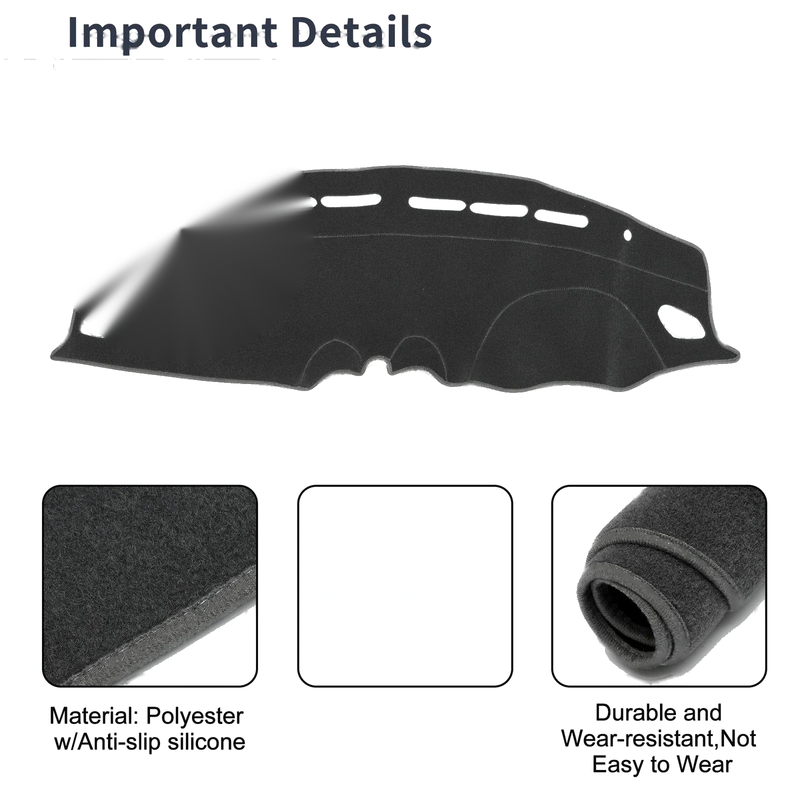 Suzuki Swift Sport (2017-2023) Sun Protector Gray Dash Cover Mat