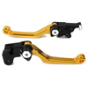 Suzuki DRZ400S / SM / E CNC Gold Pivot Clutch Brake Levers (2000-2022)
