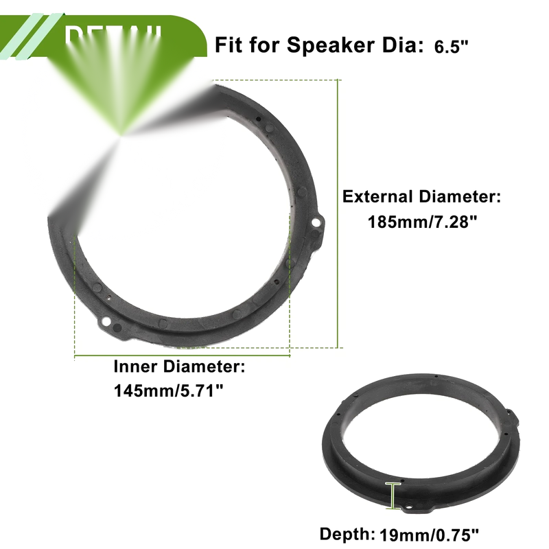 Ford C-Max 6.5" Speaker Spacer Adapter (2011)
