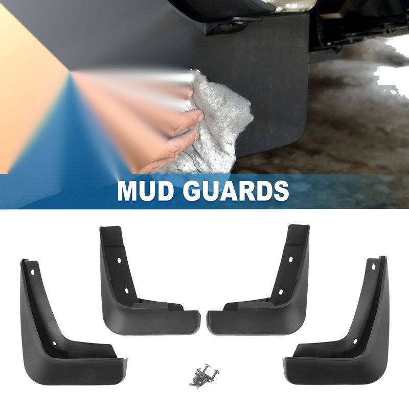 Buick LaCrosse L4 2.5L Mud Flap Splash Guard 2x Front & Rear