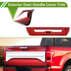 Ford F150 Red ABS 2 x Covers Exterior Trim Tailgate (2015-2020)