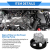 Jeep Wrangler Power Steering Pump with Pulley (2007-2011)