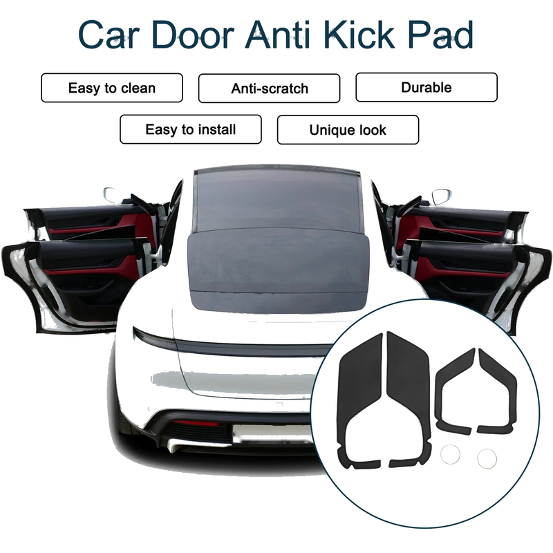 Jeep Wrangler Car Door Anti Kick Pad Sticker Protector (2018-2023)