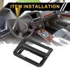 Ford F-150 Carbon Fiber Central Control Panel Cover Trim (2021-2024)