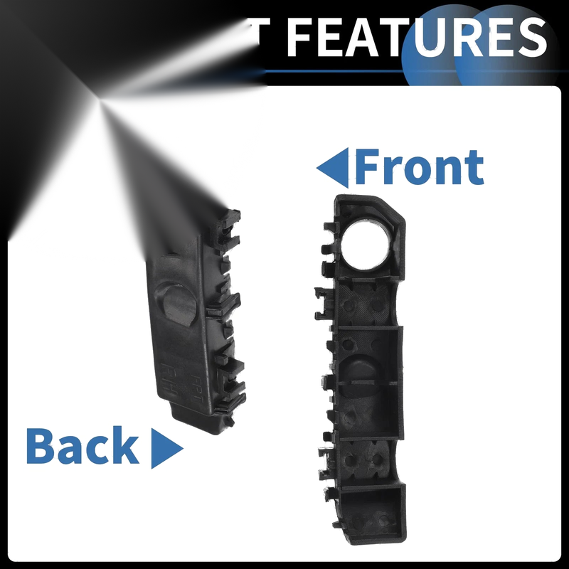 Kia Forte5 Right Front Bumper Retainer Bracket (2014-2018)