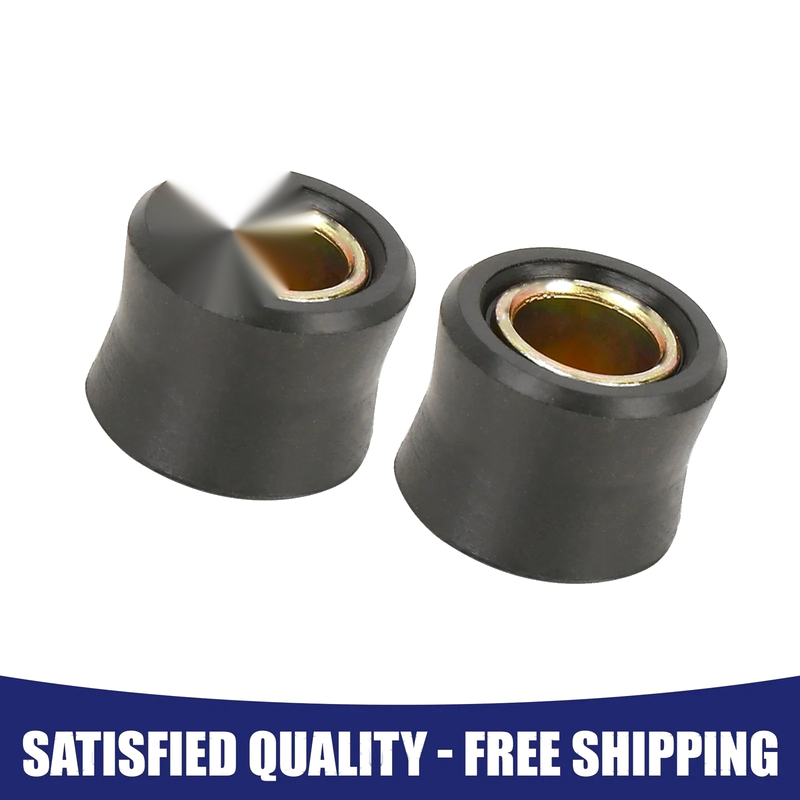 Car 12mm Rear Shock Absorber Cushion Rubber Ring Bushing 2 x Universal