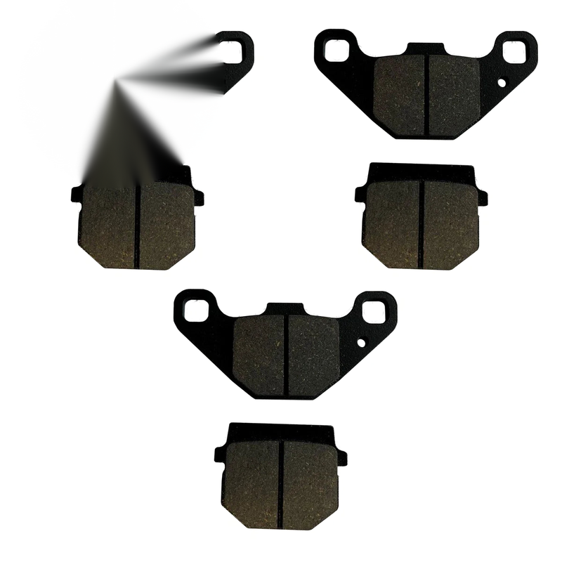 Polaris Sawtooth 200 Front & Rear / Semi-Metallic Brake Pads