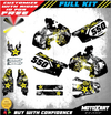 Suzuki RM 125 250 (1999-2000) GRAFFIT STYLE Decals Custom Graphics Full Kit
