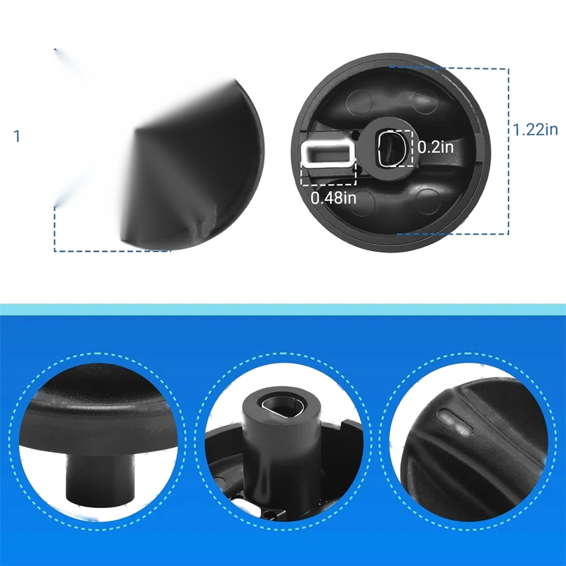 Honda Accord Heater Control Knob (1994-1997)