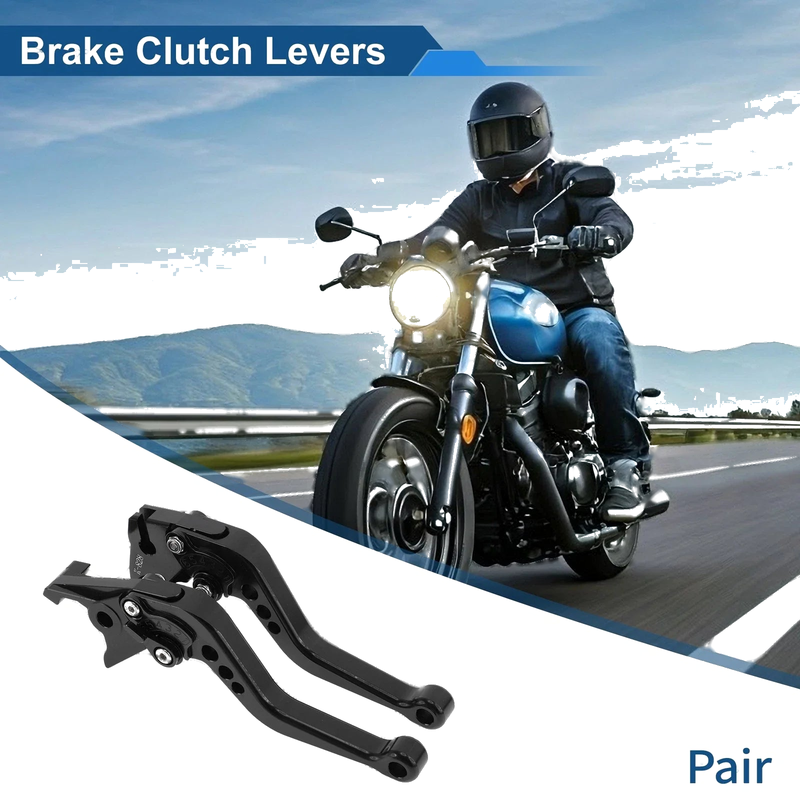 Kawasaki ZX-10R Levers 1 Pair Adjustable Short Brake Clutch Levers (2004–2005)
