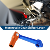 Bosuer M5 Blue Orange Folding Motorcycle Gear Shifter Lever