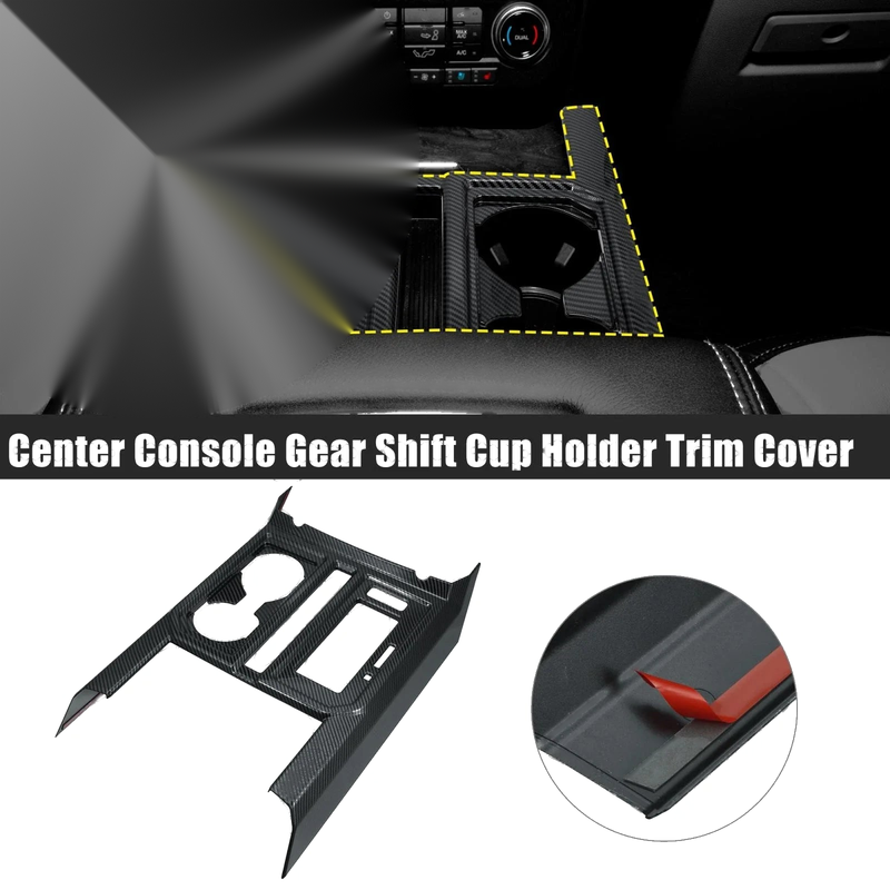 Ford F-150 Center Console Gear Shift Cup Holder Trim Cover (2015-2019)