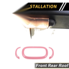 Jeep Wrangler JK Front Rear Roof Reading Light Trim Covers (2007-2018)