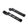 Harley Tour Electra Street Glide Billet Heel Toe Shift Lever Black & Silver (2009-2023)