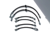 VR VS IRS Commodore VT / VY / VZ Front Calipers Braided Brake Hose Set (6)