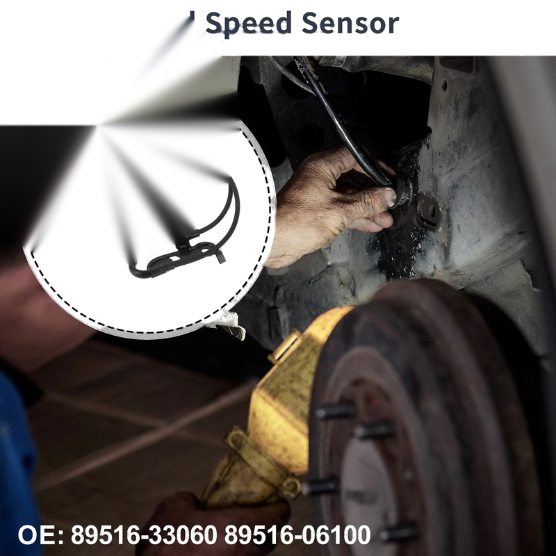 Toyota Camry ABS Wheel Speed Sensor 1 x (2010–2011)