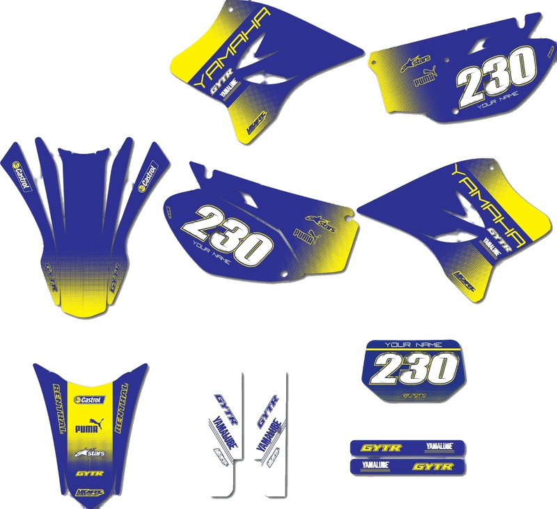 Yamaha TTR 230 Sticker Kit Decals Graphics (2005-2024)