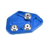 BMW K1200S K1200R K1300S Kickstand Plate Pad Blue