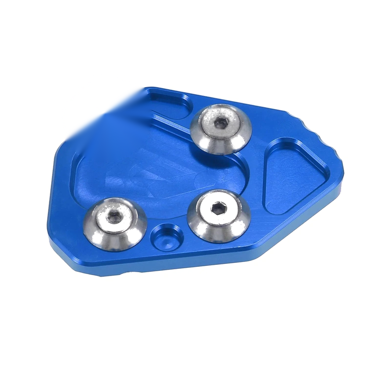 BMW K1200S K1200R K1300S Kickstand Plate Pad Blue