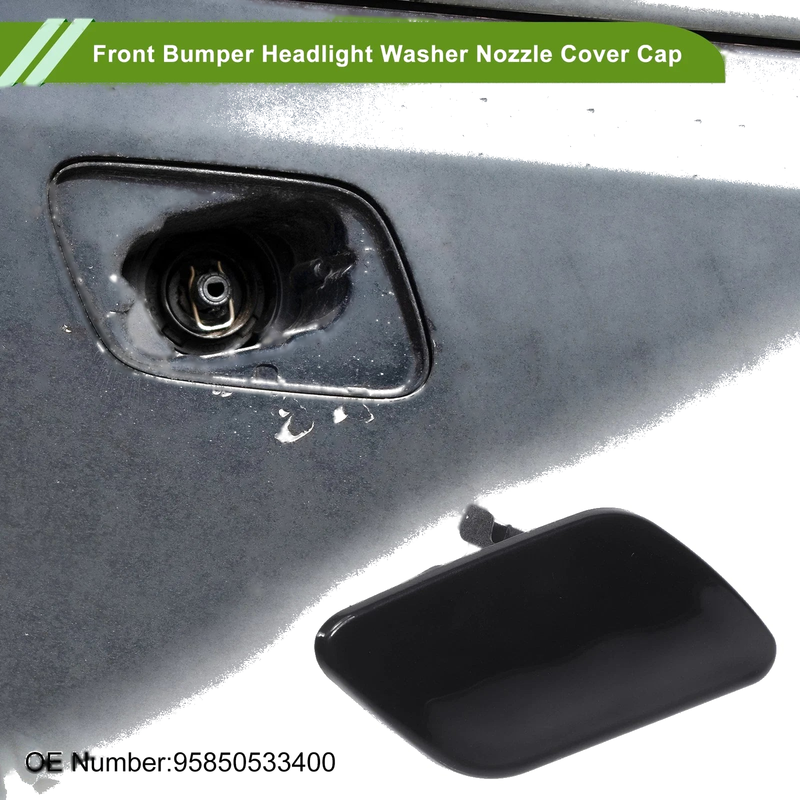 Porsche Cayenne 92A 2015-2017 Black Washer Nozzle Cover