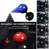 Blue Car Push to Start Button Rocker Engine One-Touch Start Stop Lever