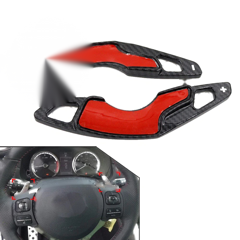Lexus IS200 RC300 NX300 CT200h Steering Wheel Shift Paddle Extensions