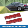 Ford Mustang (2015-2023) Red Gear Shift Box Panel Trim Cover