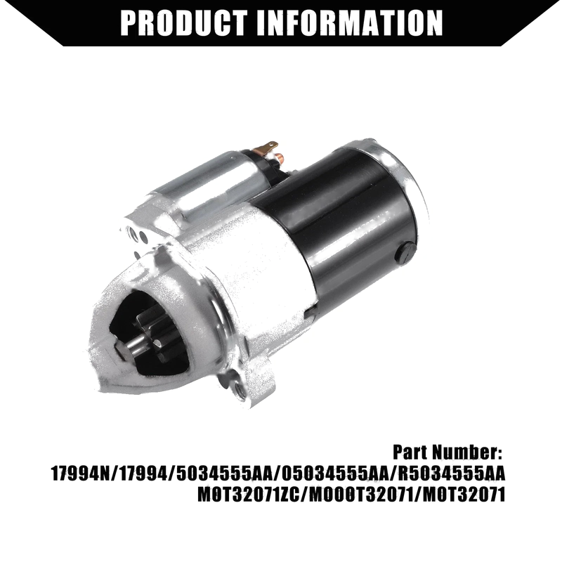 Chrysler Sebring Starter Motor (2007-2010)