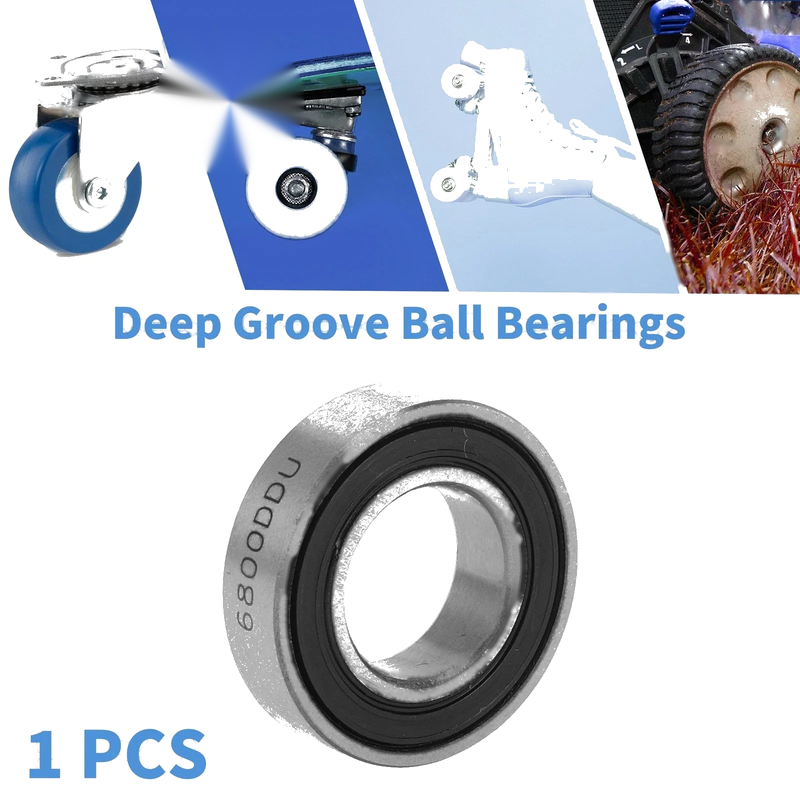 Scooter Skateboard Wheel Deep Groove Ball Bearing / 10x19x5mm 1 pc