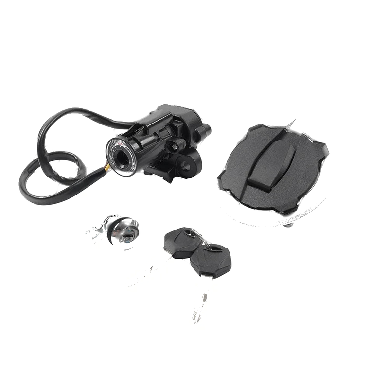Kawasaki Z800 Z900 Z900RS Ignition Switch Lock Fuel Gas Cap Key Set (17-23)
