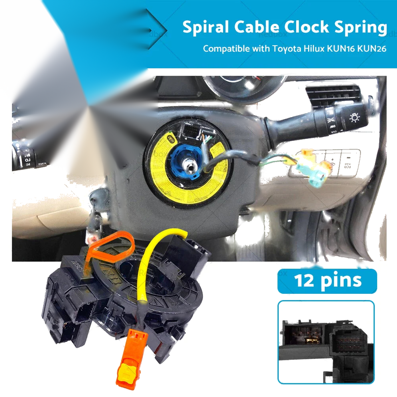 Toyota Hilux SR SR5 Spiral Airbag Clock Spring (2004-2015)