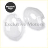 Clear plastic headlight covers for mini r56 cooper 2009-2013 designed to protect and enhance car headlights