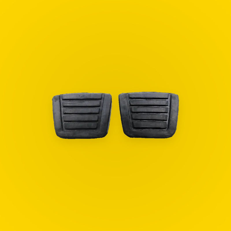 Clutch Brake Pedal Pad x2 for Nissan Datsun Bluebird 510 1600 SSS