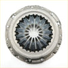 Silver metallic clutch cover assembly with black friction disc and bolt holes for toyota hilux kun15 2004-2016