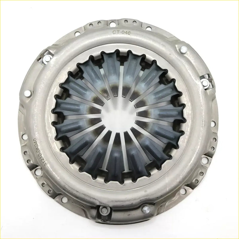 Silver metallic clutch cover assy 10.2 inch with black friction plate for toyota hilux kun15 champ 2004-2016