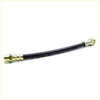 Black rubber clutch hose line with brass fittings for Mazda B2000 B2200 2600 Bravo 1985-2006 shown from back side