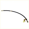 Black rubber clutch hose line with metallic fittings and mounting bracket for mazda bravo b2500 b2600 proceed fd