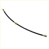 Black rubber clutch hose line kit with brass fittings for mazda b2000 b2200 b2600 bravo 1985-1998
