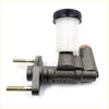 Dark gray metallic clutch master cylinder with white reservoir and black cap for mazda bravo b2000 bt50 85-96