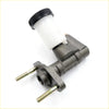 Gray metal clutch master cylinder with white plastic reservoir and black cap for Mazda Bravo B2000 BT50 1985-1996