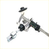 Silver metal clutch master cylinder with black rubber seals and digital caliper for toyota hilux 1997-2005