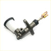 Gray metallic clutch master cylinder with white reservoir and black seals for toyota hilux ln series 1979-1988