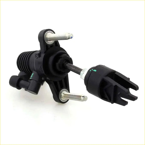 Black plastic clutch master cylinder with metallic bolts and ribbed housing for toyota hilux ute 2004-2016