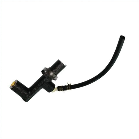Black rubber clutch master cylinder hose with metallic fitting and brass end cap for mazda 6 wagon gy series 2002-2008
