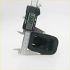 Black rubber clutch release fork boot cover for nissan datsun 720 d21 sd22 23 25 ute shown from back side