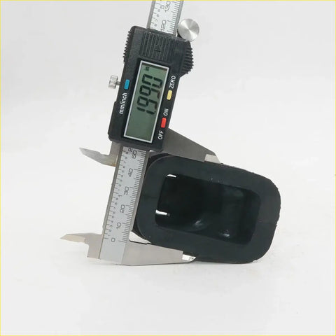 Black rubber clutch release fork boot cover for nissan datsun 720 d21 sd22 23 25 ute shown from back side