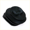 Black rubber clutch release fork boot for nissan datsun 720 d21 sd22 23 25 ute with molded rectangular grip